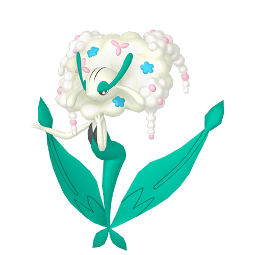 #0671 Florges White Flower [Custom]